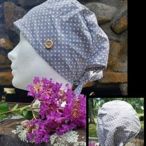 Women's Scrub Cap with tie back